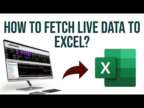 How to fetch Live (tick by tick) Data to Excel? | Fetch Real Time NSE Feed to Excel