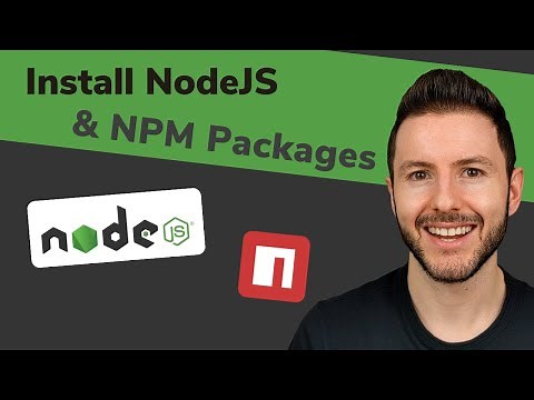How to Install Node.JS and NPM on Windows | How to Install NPM Packages | Node Installation