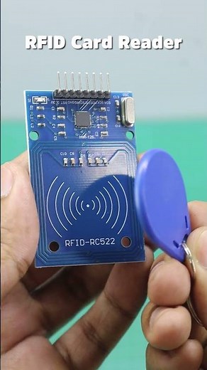RFID Card Reader RC522 | #electronics #arduino