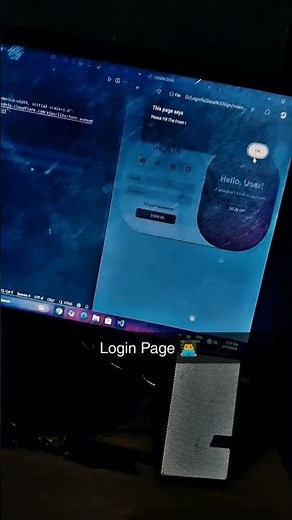 Modern Login & Sign Up Page Using HTML CSS JavaScript | Frontend with BCA ‪@CodeWithHarry‬
