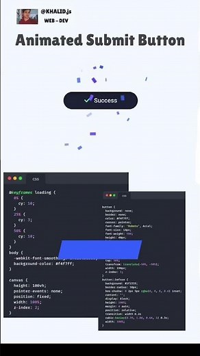 Animated Submit Button ☘️ HTML CSS #html #css#coding #programming #javascript #python