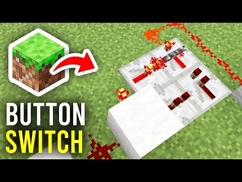 How To Make Redstone On and Off Button Switch In Minecraft - Full Guide