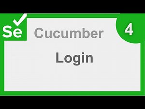 Selenium Cucumber Java BDD Framework 4 - Sample Login Test