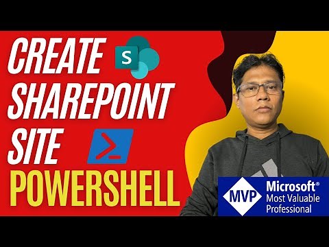How to Create SharePoint Online Site using PowerShell #sharepointonline #powershell