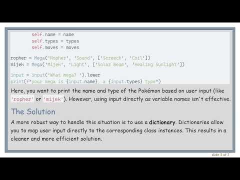 Using a Variable to Call a Class in Python