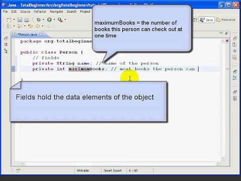 Eclipse and Java for Total Beginners - Lesson 1