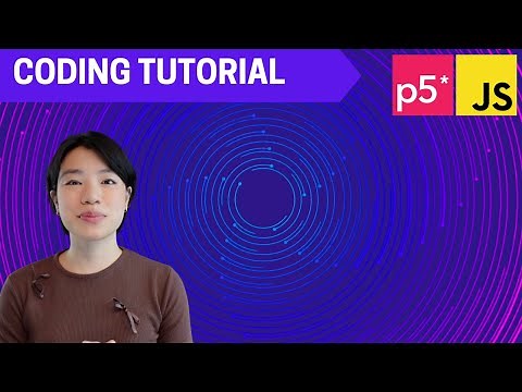 p5.js Coding Tutorial | Synchronized Rotating Arcs