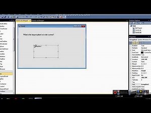 VB.Net - Creating a simple quiz questionnaire