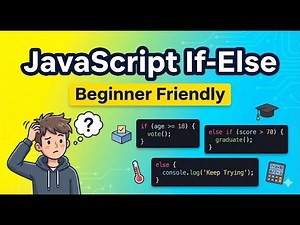 👉 JavaScript If Else Statement Explained with 5 Practice Problems | Beginners Tutorial