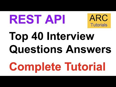 REST API Interview Questions Complete Series | Rest API 40 interview questions Answers Experienced