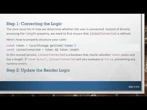 Resolving the localStorage Ternary Expression Issue in React