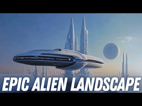 Epic Alien Landscapes | Stunning AI-Generated Sci-Fi Worlds