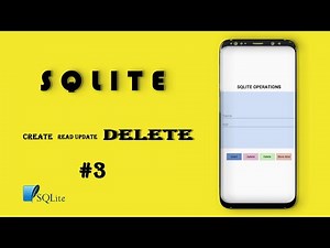#3|SQLite tutorial for android studio in java | CRUD operations | Delete data in SQLite
