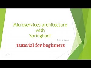 Microservices for beginners | Spring boot | Java expert