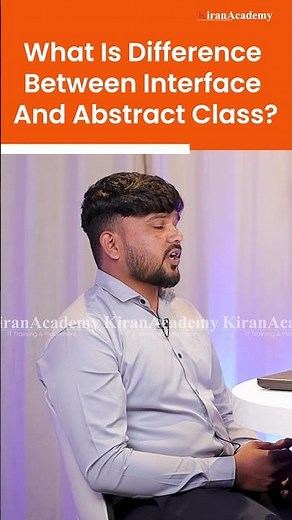 What Is the Difference Between Interface And Abstract Class? | Explained Simply | #thekiranacademy