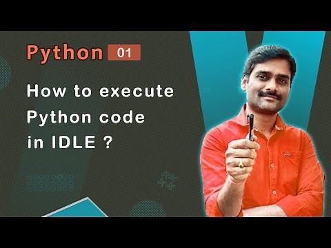 How to execute Python code in IDLE - Python Tutorial 01 🚀