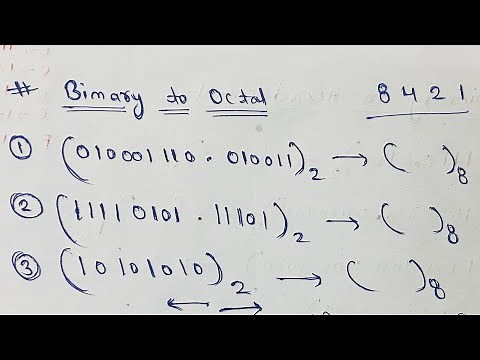 Binary to Octal Conversion || Number System 2023 || Best Method to solve binary to octal conversion