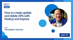 How to create update and delete APIs with Node.js and Express [21 of 26]