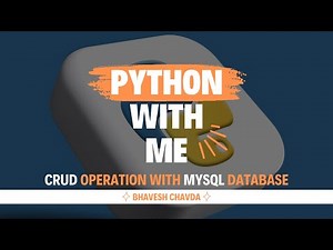 CRUD Operations in Python with MySQL | Full Tutorial Using mysql.connector | Python Database Project