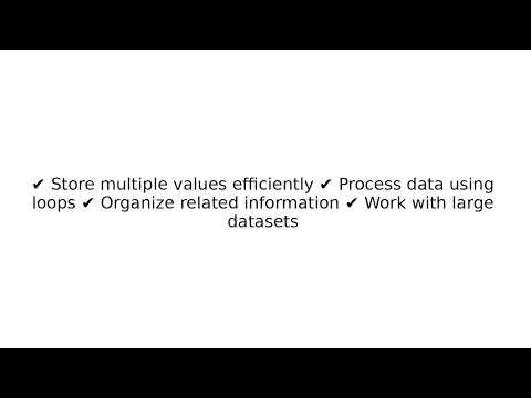 Arrays Explained in 5 Minutes | Programming for Beginners