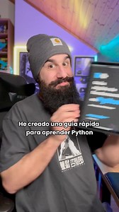 Esta es mi guía gratis de Python en PDF! #programacion #programadores #guia #python | Brais Moure
