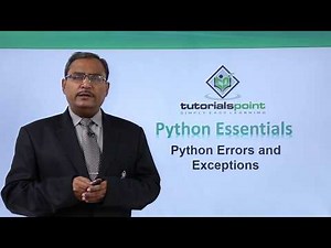 Python - Errors and Exceptions