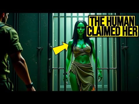 When the Auction Ended, the Wild Alien Girl Remained, Unclaimed—Until One Human Raised His Hand