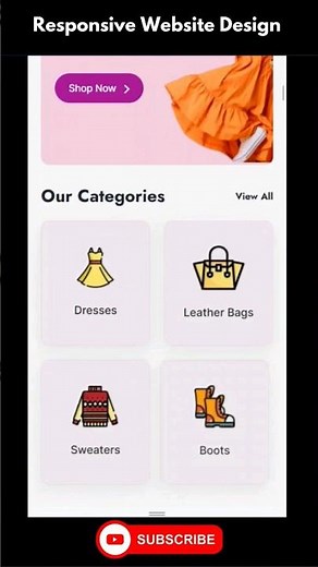 Building a Responsive Ecommerce Website | HTML, CSS, & JavaScript Tutorial