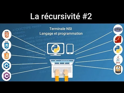 Algorithmique - Récursivité 2 - Fonctions récursives en Python - Suite de Fibonacci - Flocon de Koch