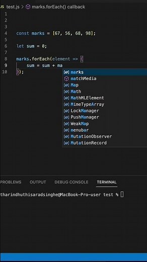 Using reduce() function in JavaScript to get the Sum of an array of numbers