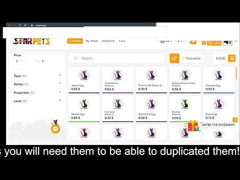 How to get Free Pets and Money on StarPets.gg! Tutorial (Working in Oktober 2022)