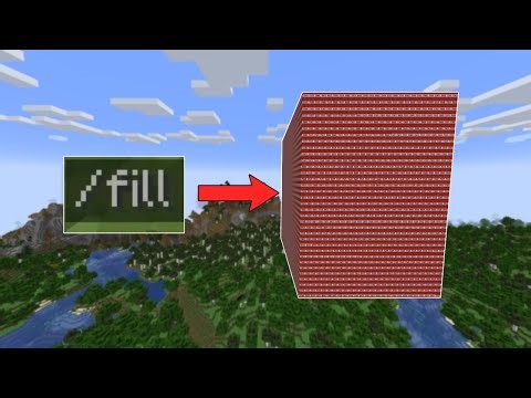 How to Use Fill Command in Minecraft