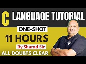 C Programming full course in Just 11 Hours | C language Tutorial for Beginners | Tpoint Tech