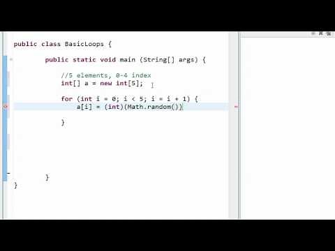 Basic Loops - For Each Loop