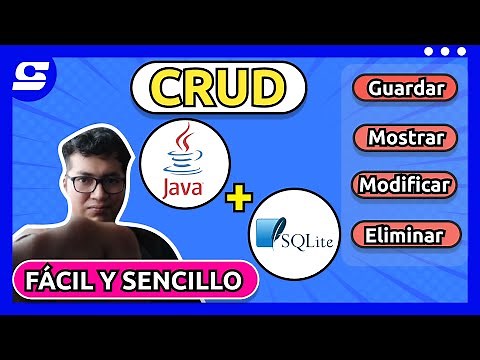 How to do CRUD (Save, Display, Modify, Delete) with Java and SQLITE? EASY AND SIMPLE