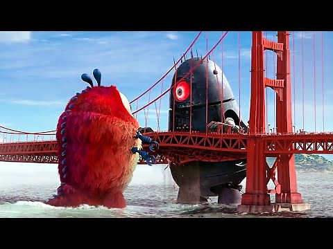 Full Fight in San Francisco | Monsters vs Aliens 🌀 4K