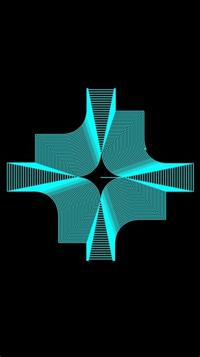 Cool Pattern 1 with Turtle Python (Vid 21)