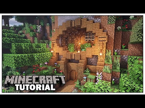 Minecraft: MOUNTAIN HOUSE TUTORIAL [How to Build]