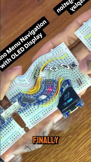 Arduino OLED Display: Easy Menu Navigation Tutorial