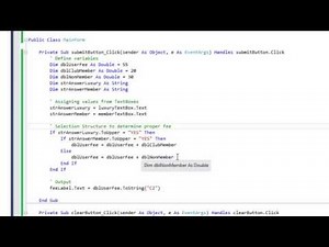 Nested If Statement in Visual Basic