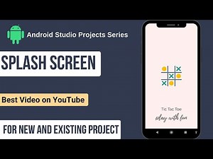 How to create splash screen in android studio | splash screen android studio