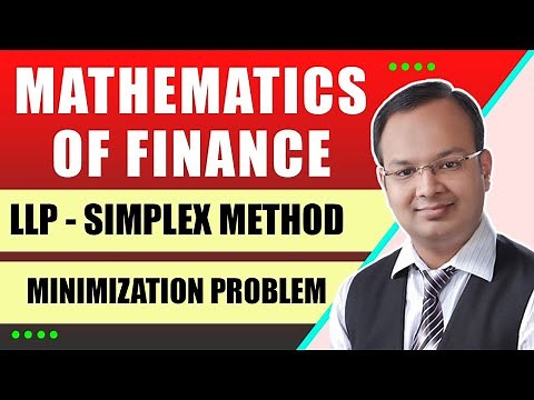 Business Mathematics | LPP | Simplex Method | Part-3 | Minimisation Problem |