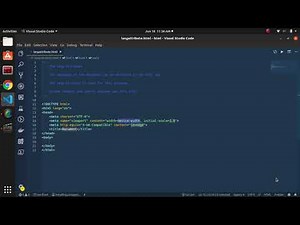 HTML: LANG Attribute