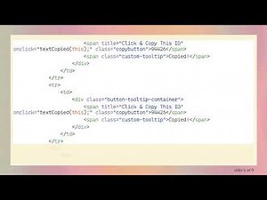 Fixing Dynamic Tooltip Messages in Your Table with Javascript