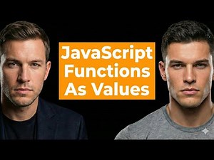 JavaScript: Functions As Values, A More Powerful Way To Do Functions