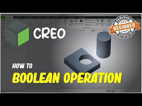 Creo How To Boolean Operations