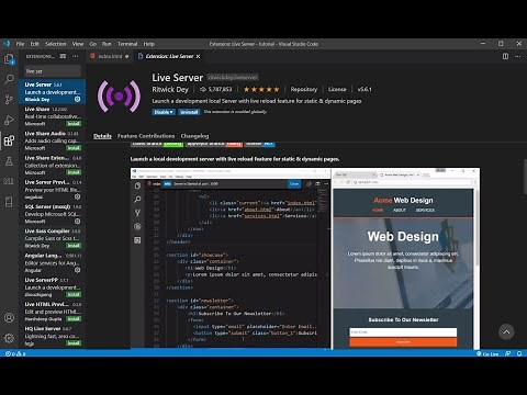 como EJECUTAR HTML en VISUAL STUDIO CODE ✅🚀 🖥️