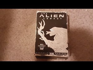 The Alien legacy 20th anniversary Collection 1999 DVD menu walkthrough