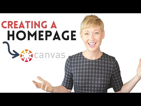 The Perfect Canvas LMS Homepage in 5 Steps