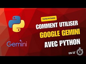 🚀 API Gemini + Python : Ton 1er Projet d'IA en 10 Min ! (Guide Débutant)